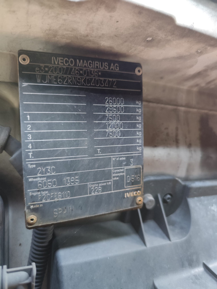 IVECO STRALIS AD 260S31 XP - Abrollkipper: das Bild 2 IVECO STRALIS AD 260S31 XP - Abrollkipper: das Bild 2