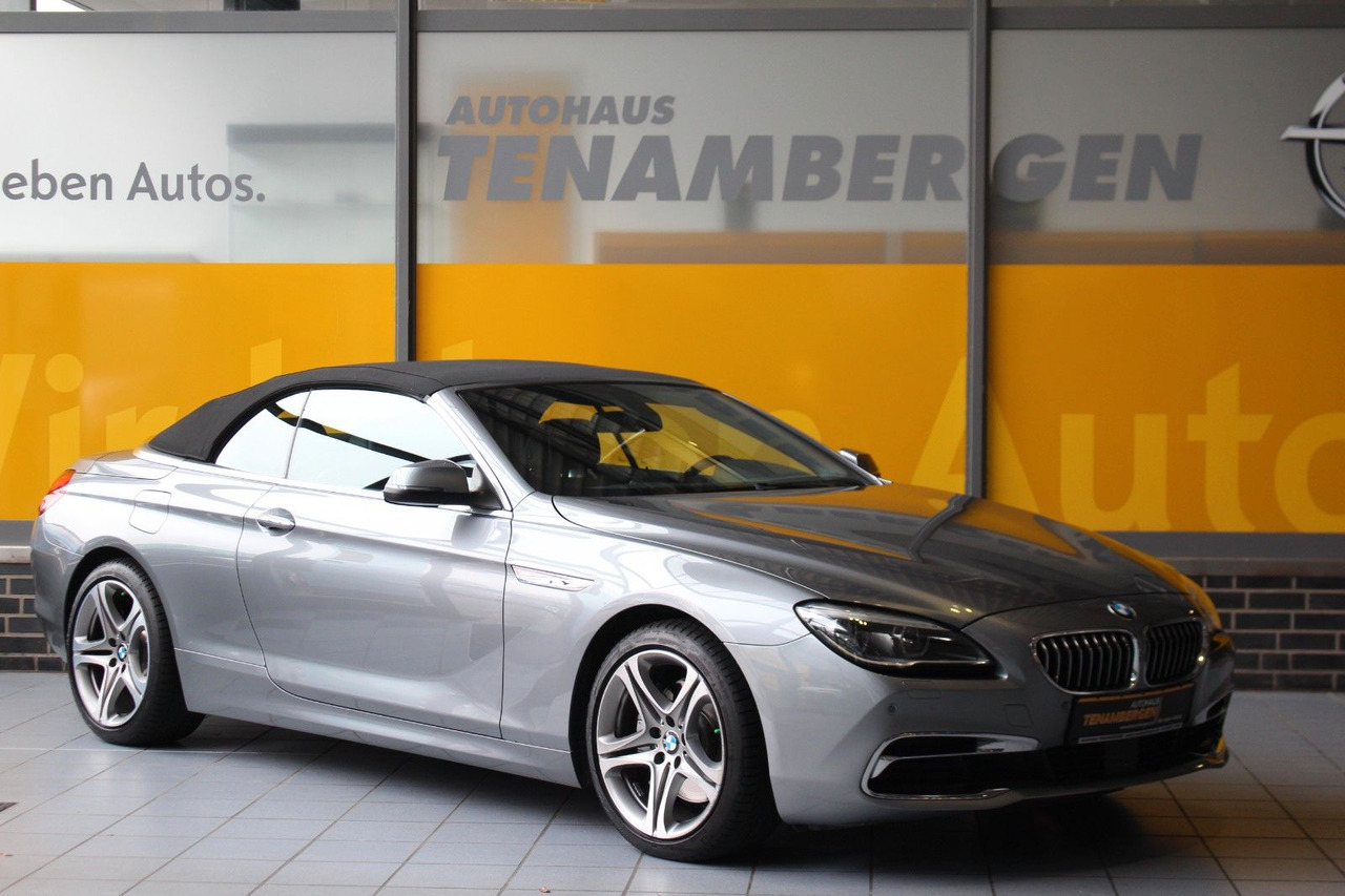 Cabrio BMW 640d xDrive Cabrio Leder Memory Kamera H&K: das Bild 1