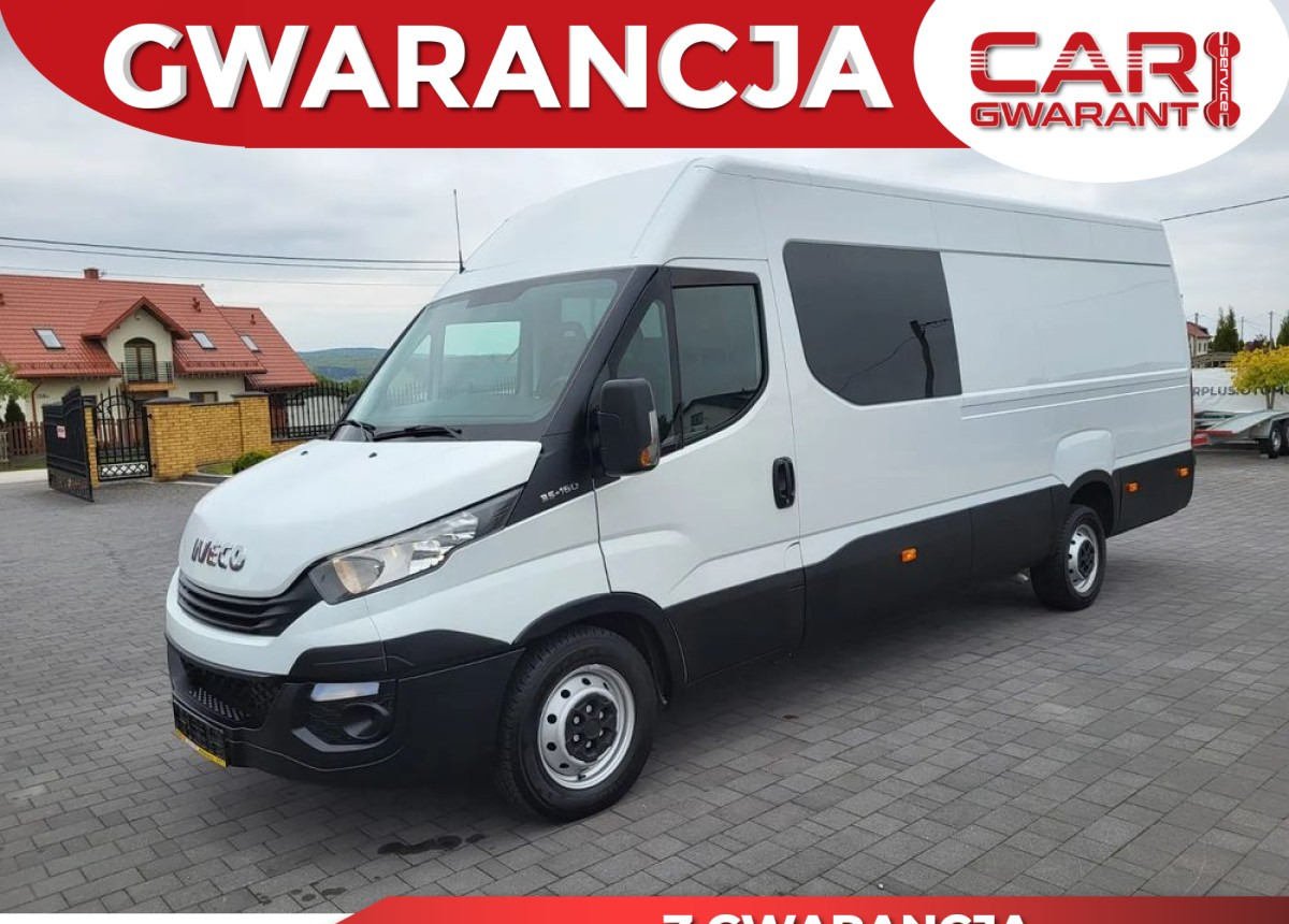Iveco Daily Max 7 -osobowe - Transporter mit Doppelkabine: das Bild 1 Iveco Daily Max 7 -osobowe - Transporter mit Doppelkabine: das Bild 1