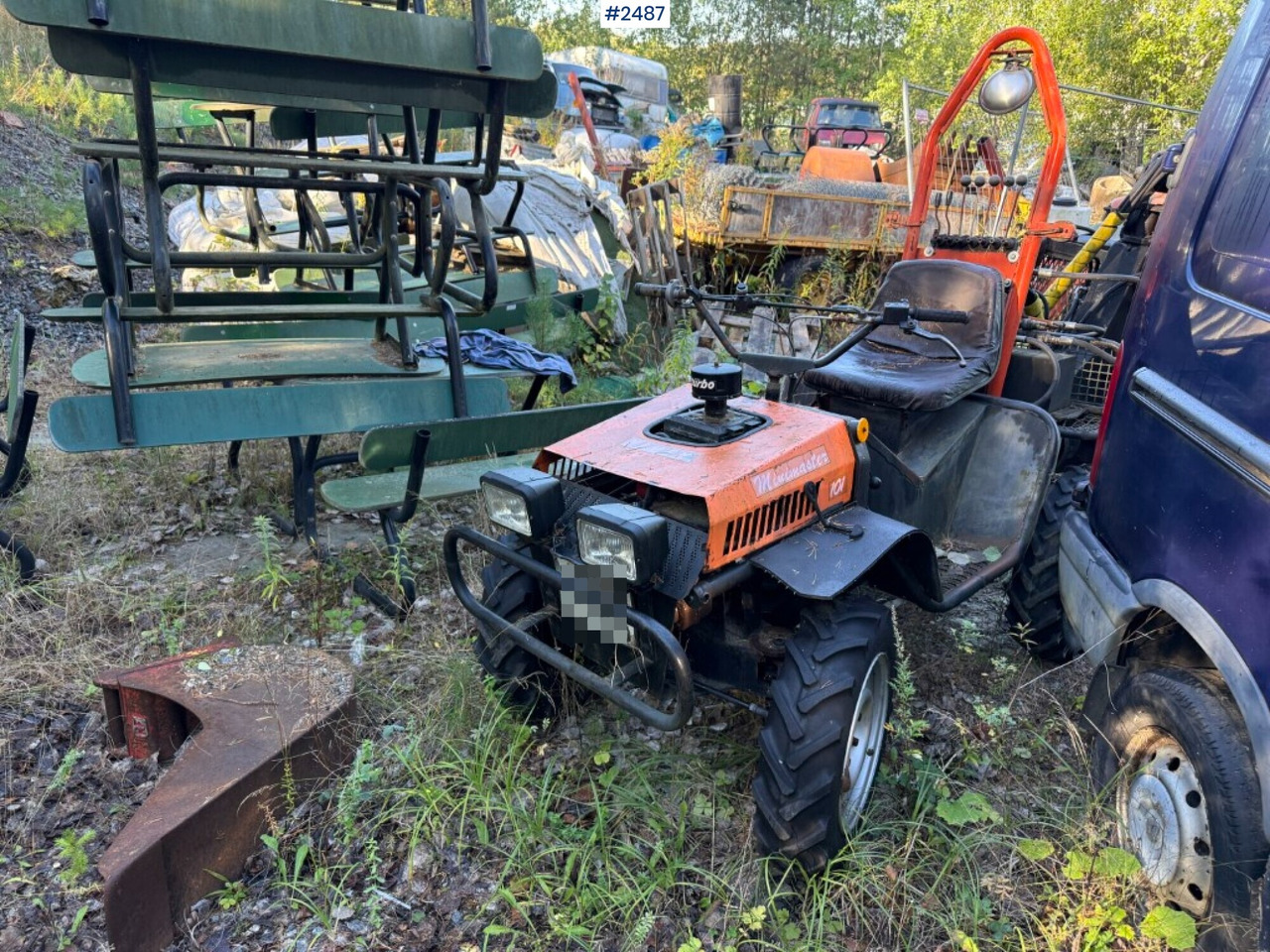Mini forwarder Vimek Minimaster 101 - Forwarder: das Bild 2 Mini forwarder Vimek Minimaster 101 - Forwarder: das Bild 2