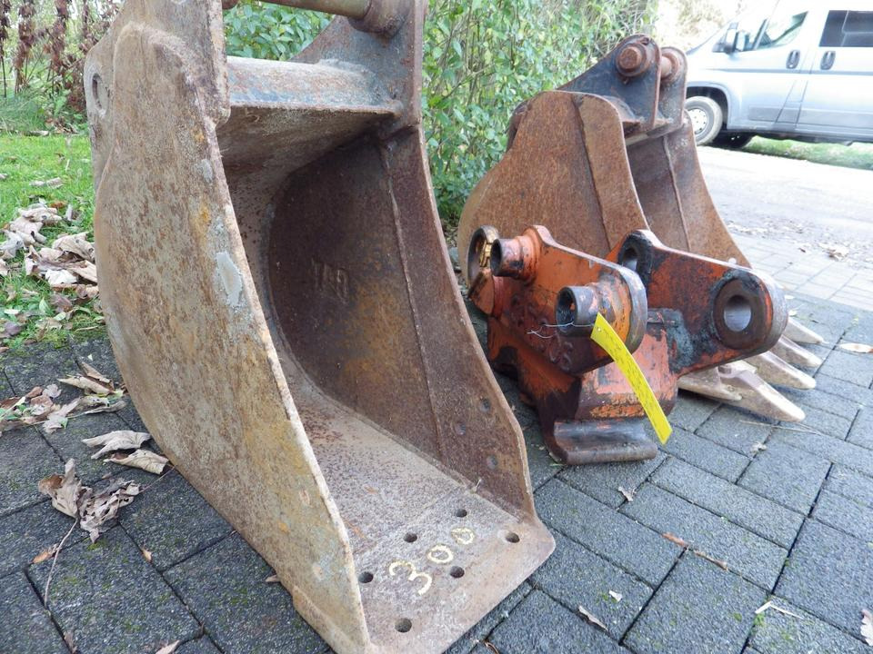 Cat 305 LEH Schnellwechsler + 2 Tieflöffel Cat - Baggerschaufel: das Bild 2 Cat 305 LEH Schnellwechsler + 2 Tieflöffel Cat - Baggerschaufel: das Bild 2