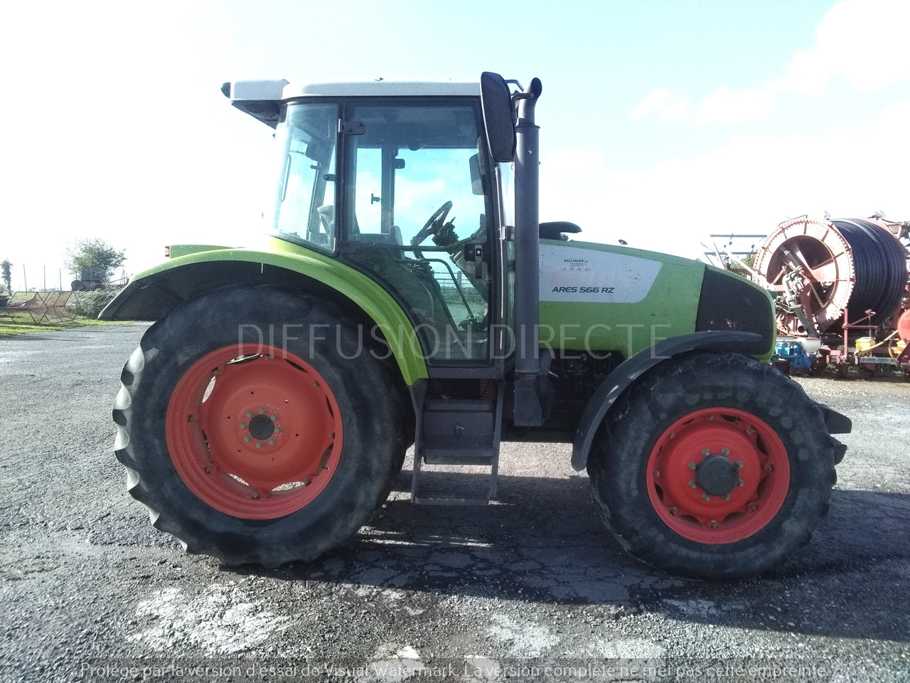 CLAAS TRACTEUR AGRICOLE ARES 566 RZ - Traktor: das Bild 2 CLAAS TRACTEUR AGRICOLE ARES 566 RZ - Traktor: das Bild 2