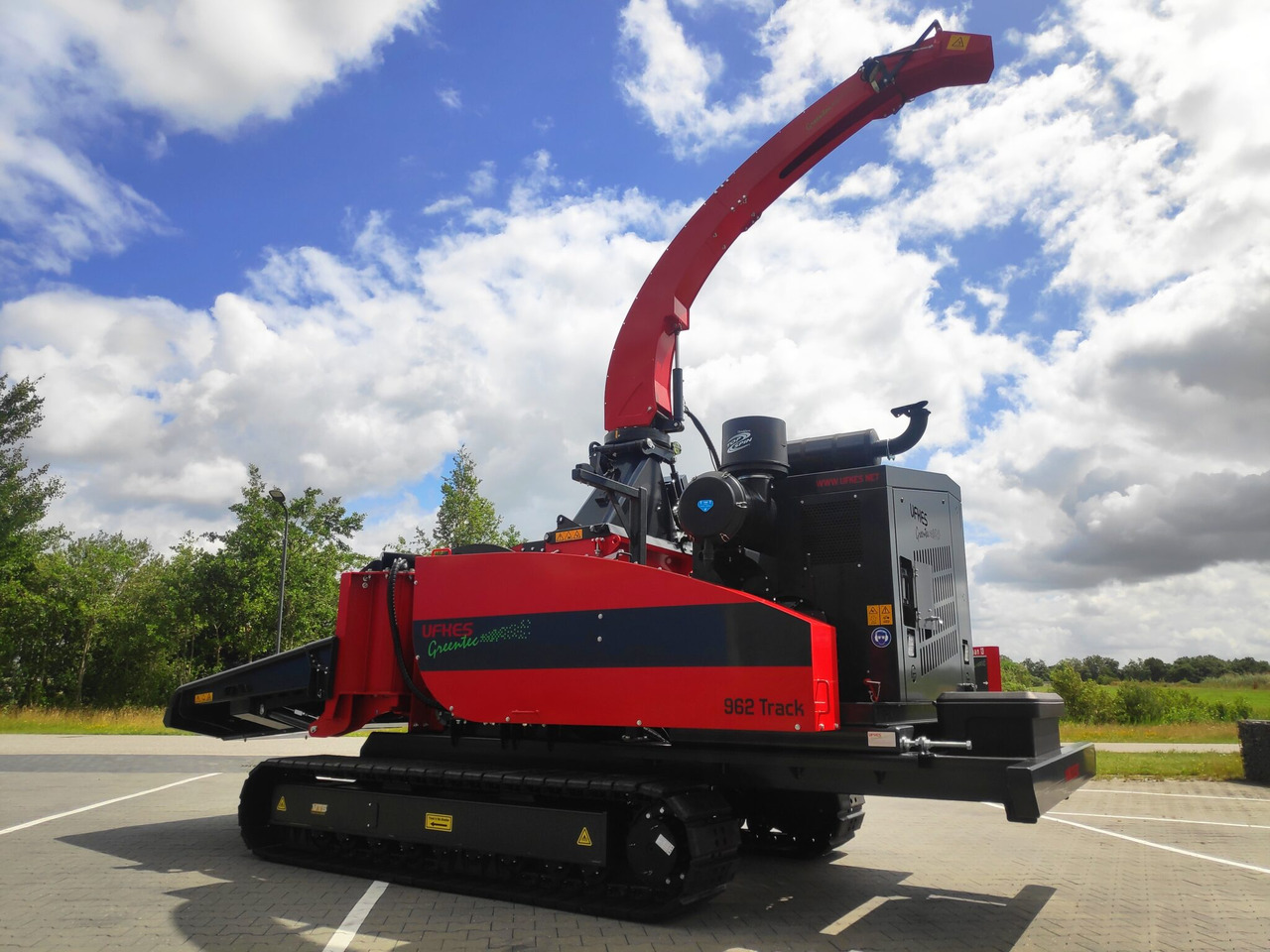 UFKES GREENTEC 962 - Holzschredder: das Bild 3 UFKES GREENTEC 962 - Holzschredder: das Bild 3