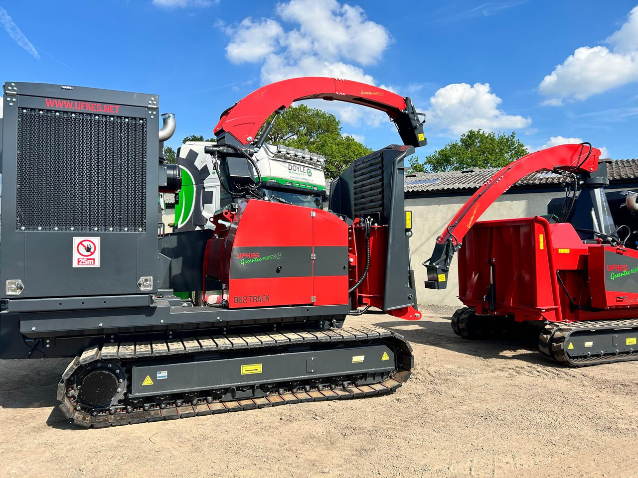 UFKES Greentec 962 Tracked Chipper - Holzschredder: das Bild 2 UFKES Greentec 962 Tracked Chipper - Holzschredder: das Bild 2