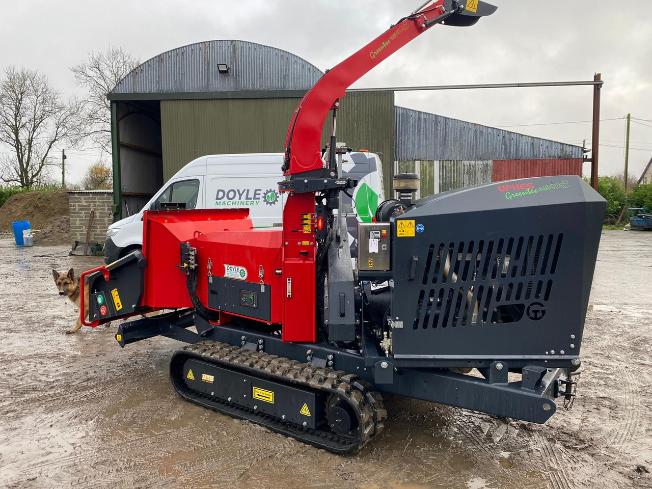 UFKES Greentec Cheetah 30 Tracked - Holzschredder: das Bild 2 UFKES Greentec Cheetah 30 Tracked - Holzschredder: das Bild 2