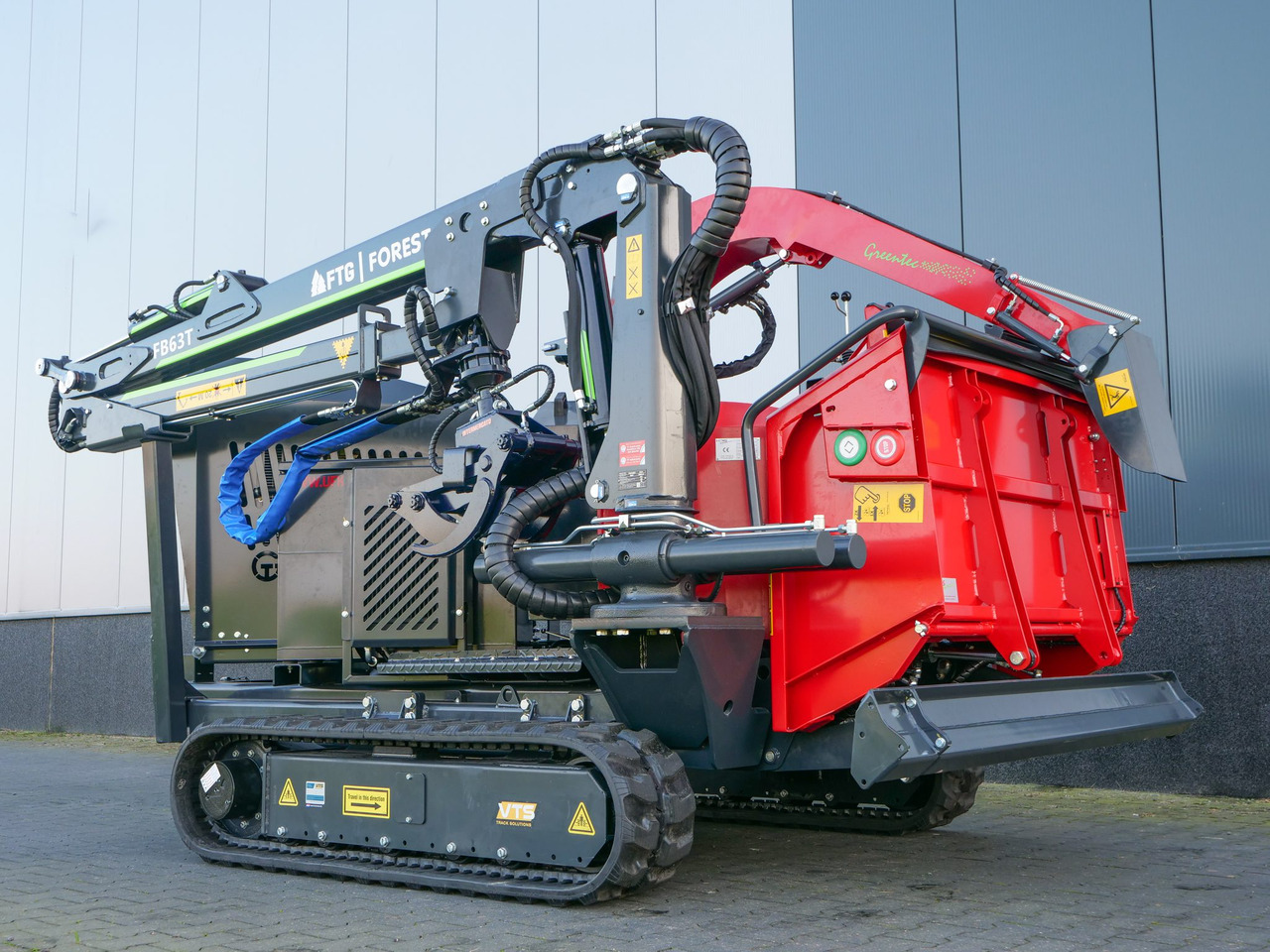UFKES Greentec Cheetah 30 Tracked - Holzschredder: das Bild 5 UFKES Greentec Cheetah 30 Tracked - Holzschredder: das Bild 5