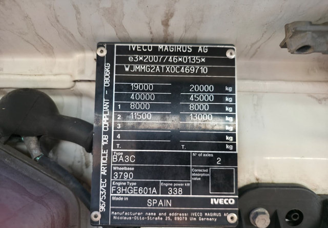 Sattelzugmaschine IvecoS-Way 460 4x2 LNG / LBG: das Bild 15 Sattelzugmaschine IvecoS-Way 460 4x2 LNG / LBG: das Bild 15