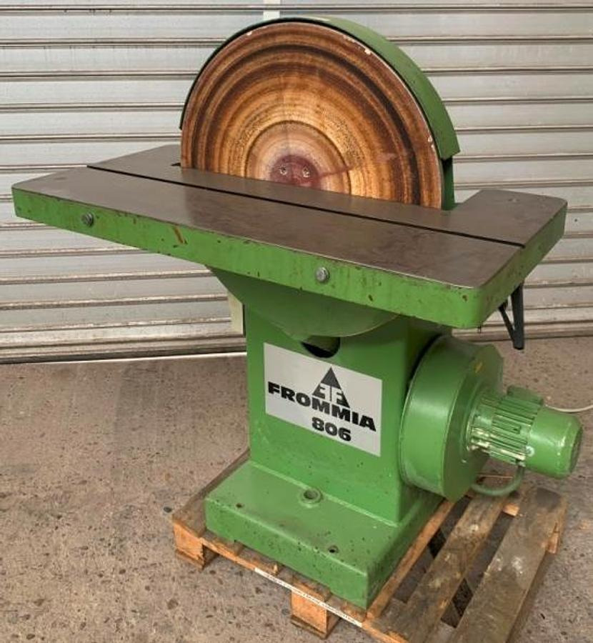 Scheibenschleifmaschine FROMMIA - Holzbearbeitungsmaschine: das Bild 1 Scheibenschleifmaschine FROMMIA - Holzbearbeitungsmaschine: das Bild 1