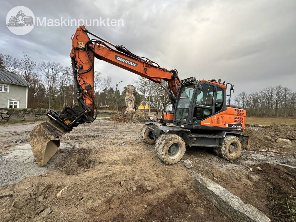 Doosan DX 140 W - Mobilbagger: das Bild 1 Doosan DX 140 W - Mobilbagger: das Bild 1