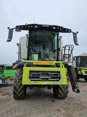 Claas TRION 530 - Mähdrescher: das Bild 2 Claas TRION 530 - Mähdrescher: das Bild 2