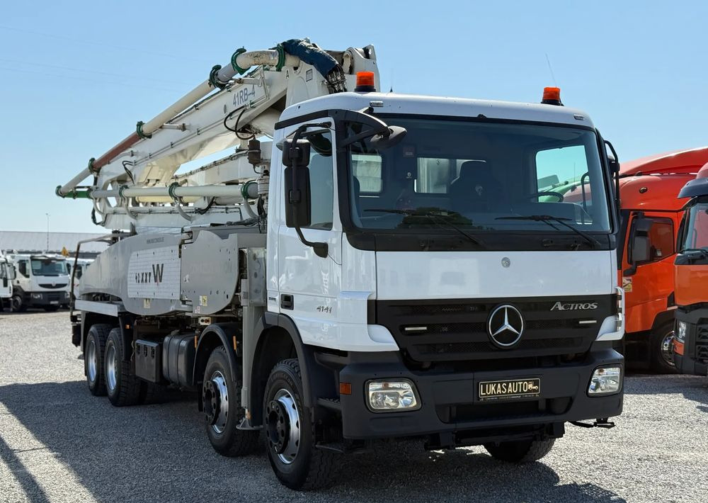 Mercedes-Benz ACTROS 4141 8X4 42 M GOTOWA DO PRACY - Betonpumpe: das Bild 3 Mercedes-Benz ACTROS 4141 8X4 42 M GOTOWA DO PRACY - Betonpumpe: das Bild 3