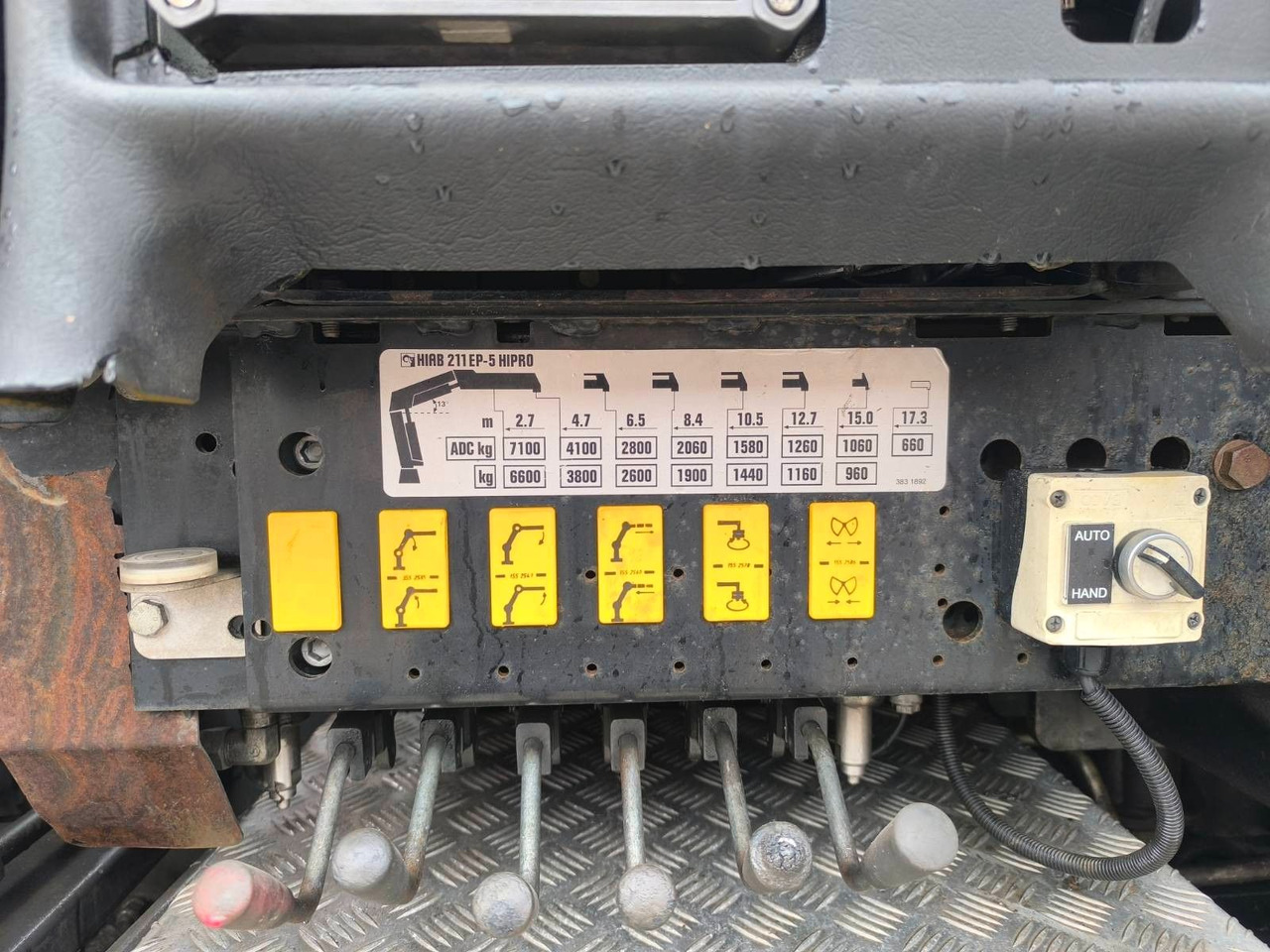 Mercedes-Benz ACTROS 3355 V8 6X6 HIAB 211 EP-5 HIPRO - Leasing Mercedes-Benz ACTROS 3355 V8 6X6 HIAB 211 EP-5 HIPRO: das Bild 9 Mercedes-Benz ACTROS 3355 V8 6X6 HIAB 211 EP-5 HIPRO - Leasing Mercedes-Benz ACTROS 3355 V8 6X6 HIAB 211 EP-5 HIPRO: das Bild 9