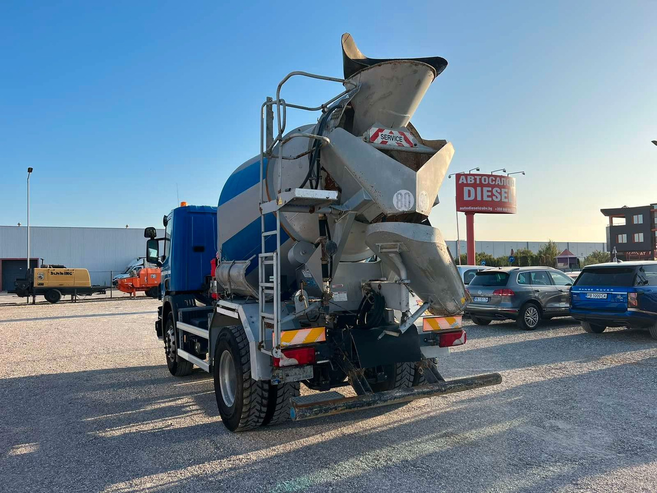 Scania P320 LIEBHERR 4M3 - Betonmischer LKW: das Bild 5 Scania P320 LIEBHERR 4M3 - Betonmischer LKW: das Bild 5