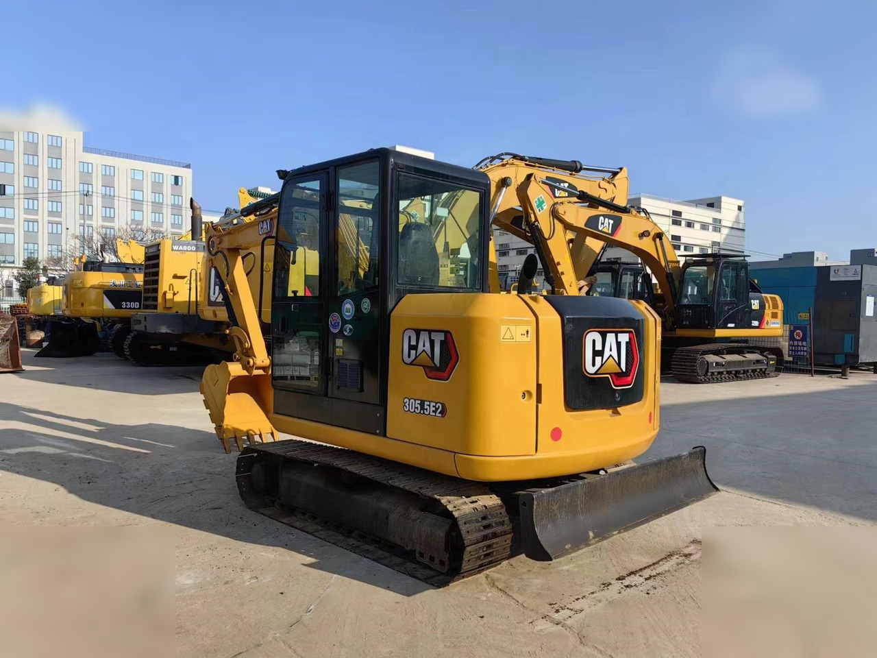 CATERPILLAR 305.5E2 - Minibagger: das Bild 4 CATERPILLAR 305.5E2 - Minibagger: das Bild 4