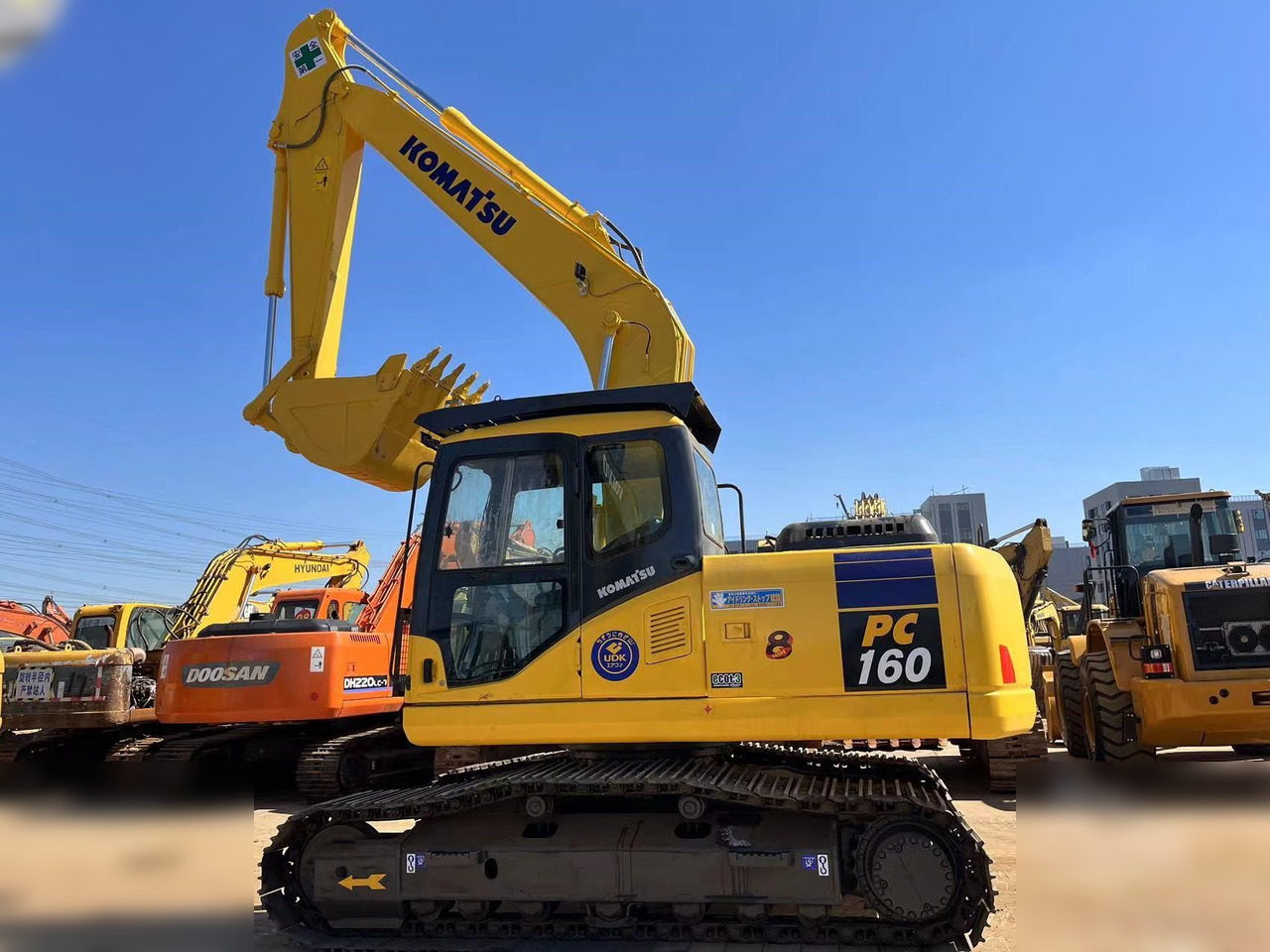 KOMATSU PC160-7 - Kettenbagger: das Bild 3 KOMATSU PC160-7 - Kettenbagger: das Bild 3