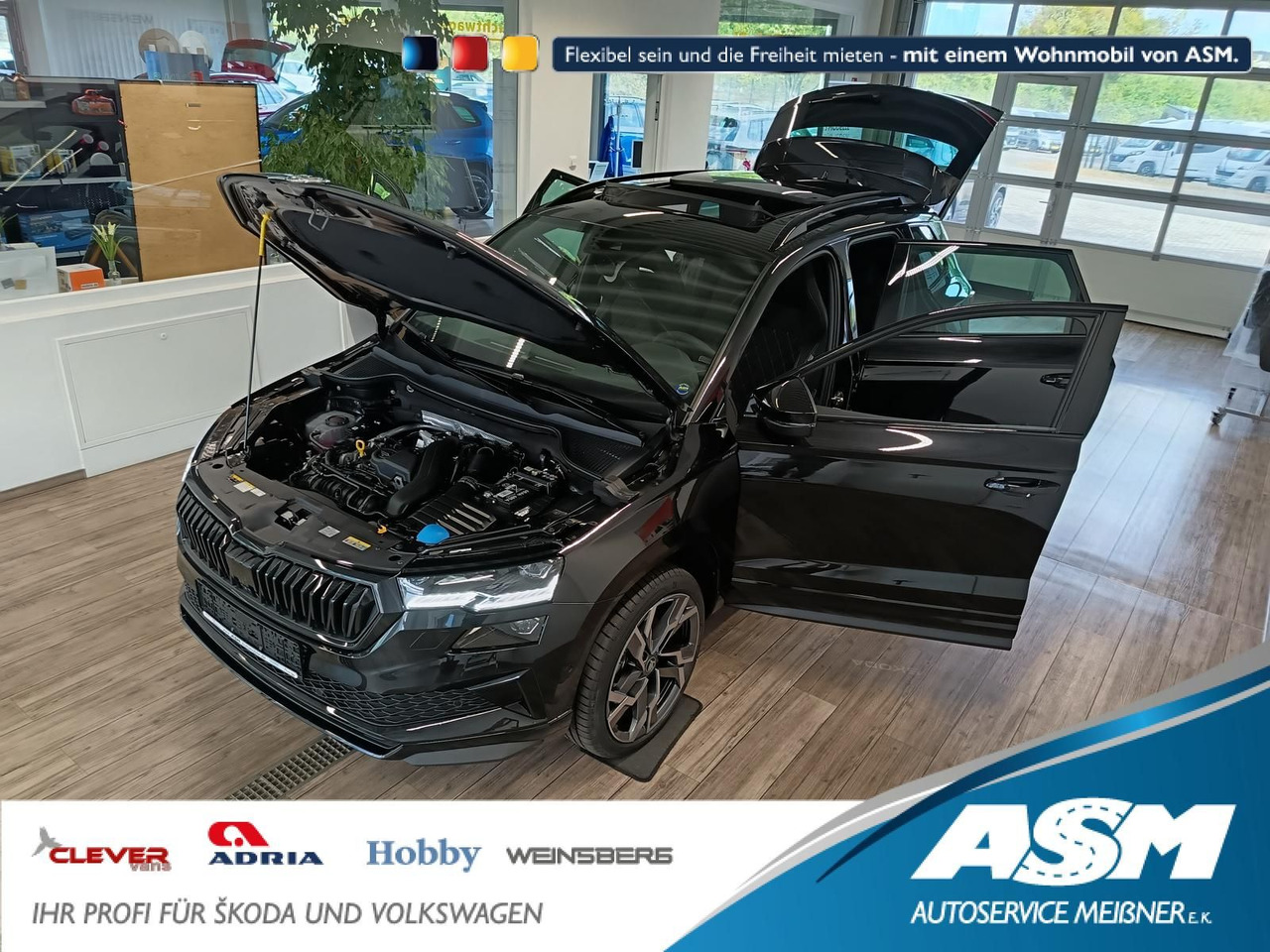 Skoda Karoq Sportline 1,5 TSI DSG*AHK*PSD*STD.HZG*NAVI - SUV/ Geländewagen: das Bild 1 Skoda Karoq Sportline 1,5 TSI DSG*AHK*PSD*STD.HZG*NAVI - SUV/ Geländewagen: das Bild 1