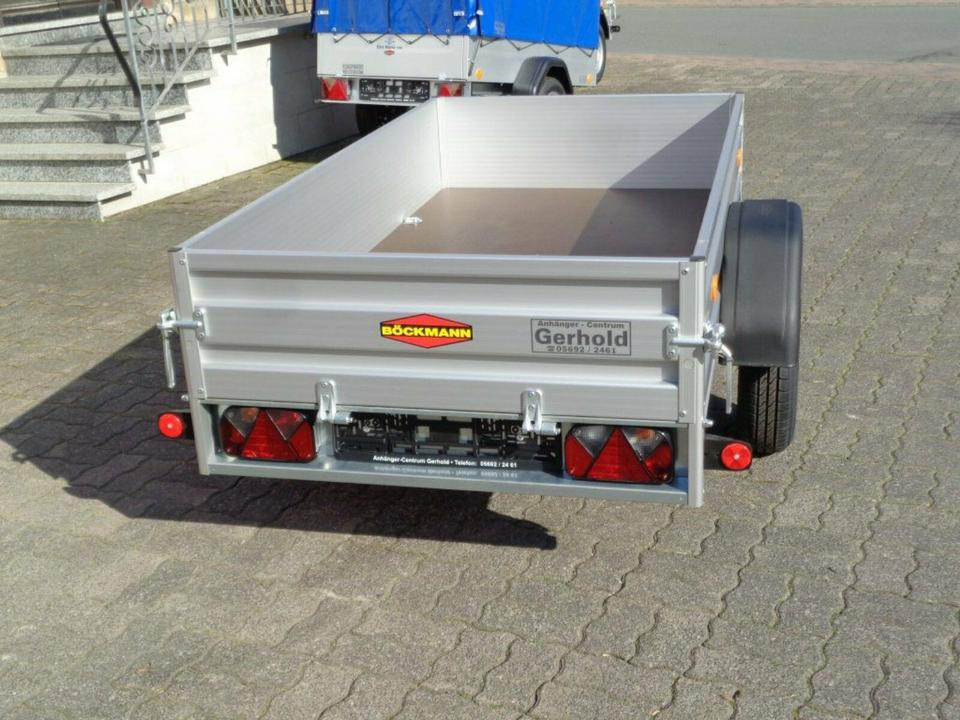 Böckmann PKW-Anhänger , 750 kg, Aluaufbau 100 km/h - PKW Anhänger: das Bild 2 Böckmann PKW-Anhänger , 750 kg, Aluaufbau 100 km/h - PKW Anhänger: das Bild 2