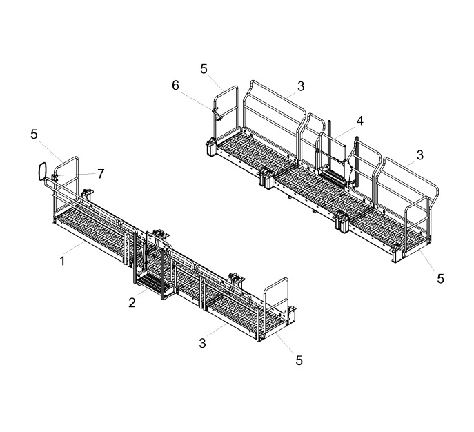 Sennebogen 840 E series complete gallery set new - Rahmen/ Chassis für Umschlagbagger: das Bild 3 Sennebogen 840 E series complete gallery set new - Rahmen/ Chassis für Umschlagbagger: das Bild 3