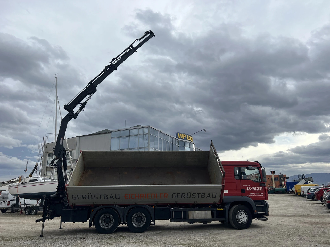 Man Tga 6х4, Самосвал с Кран - Kipper, Autokran: das Bild 4 Man Tga 6х4, Самосвал с Кран - Kipper, Autokran: das Bild 4