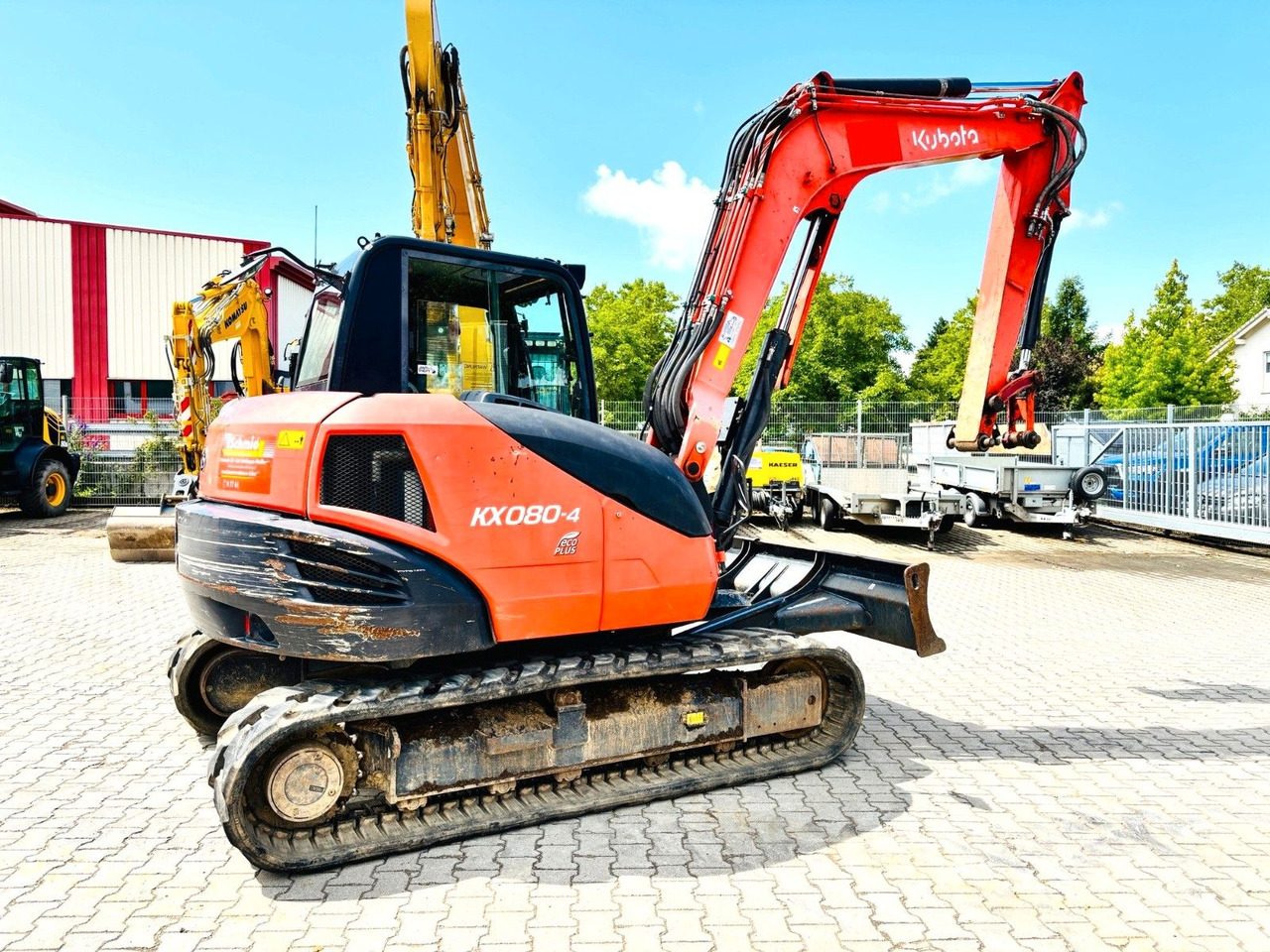 Kubota KX080-4 - Minibagger: das Bild 2 Kubota KX080-4 - Minibagger: das Bild 2