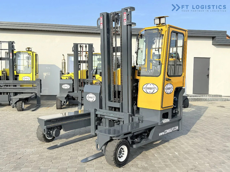 Vierwegstapler Combilift Combilift FOUR-WAY MULTIDIRECTIONAL FORKLIFT C4000 / GAS / DUPLEX 4500MM / ONLY 6604 HOURS / SIDE SHIFT / FULL CABIN / PERFECT C: das Bild 1