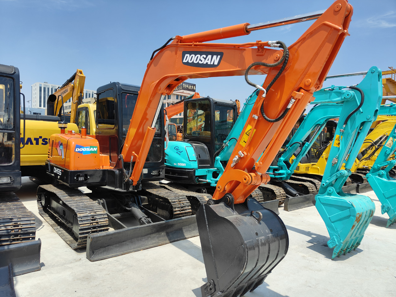 DOOSAN DH55 - Kettenbagger: das Bild 3 DOOSAN DH55 - Kettenbagger: das Bild 3