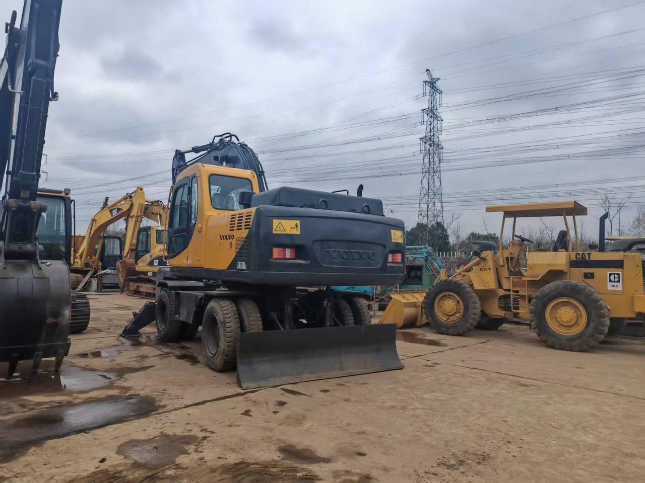 VOLVO EW170BLC - Mobilbagger: das Bild 4 VOLVO EW170BLC - Mobilbagger: das Bild 4