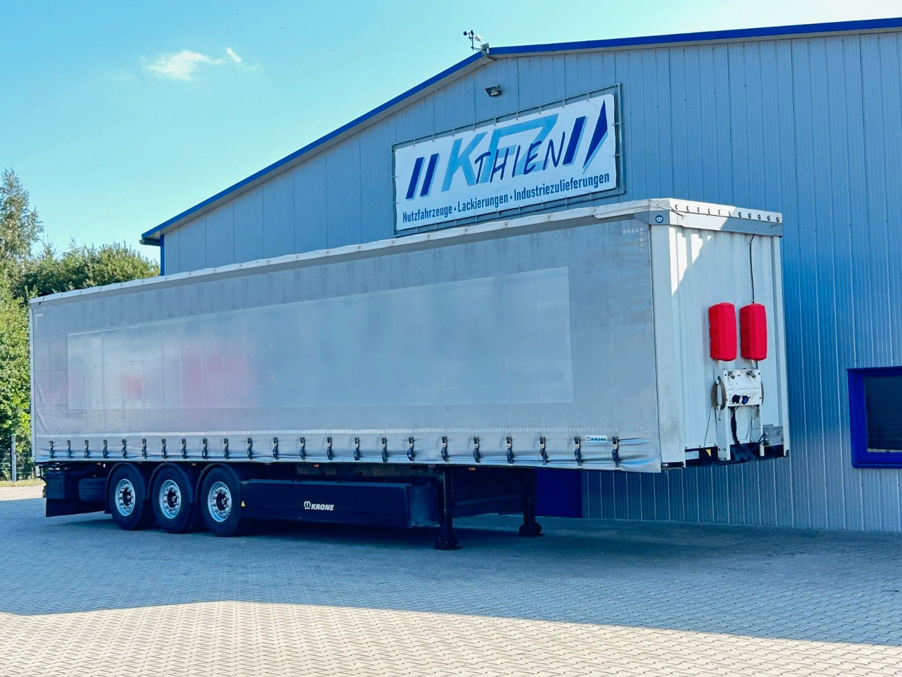 Planenauflieger Krone SDP27 | Liftachse, Palettenkasten, Iceprotect: das Bild 8 Planenauflieger Krone SDP27 | Liftachse, Palettenkasten, Iceprotect: das Bild 8
