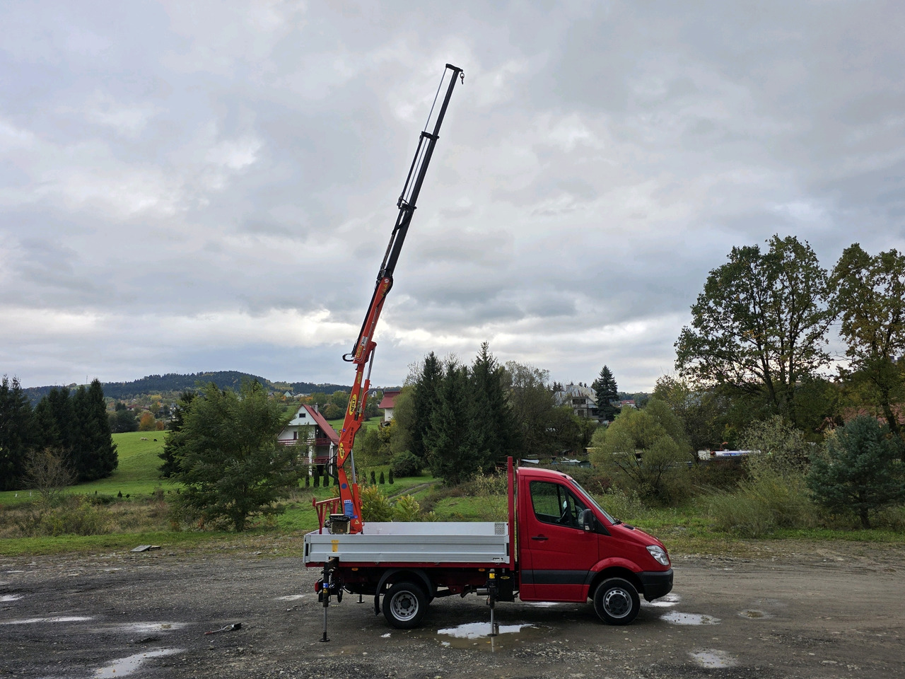 Mercedes-Benz Sprinter 418 CDI Skrzynia +HDS 10.5 M +Pilot ! 87000km ! - Pritschenwagen: das Bild 5 Mercedes-Benz Sprinter 418 CDI Skrzynia +HDS 10.5 M +Pilot ! 87000km ! - Pritschenwagen: das Bild 5