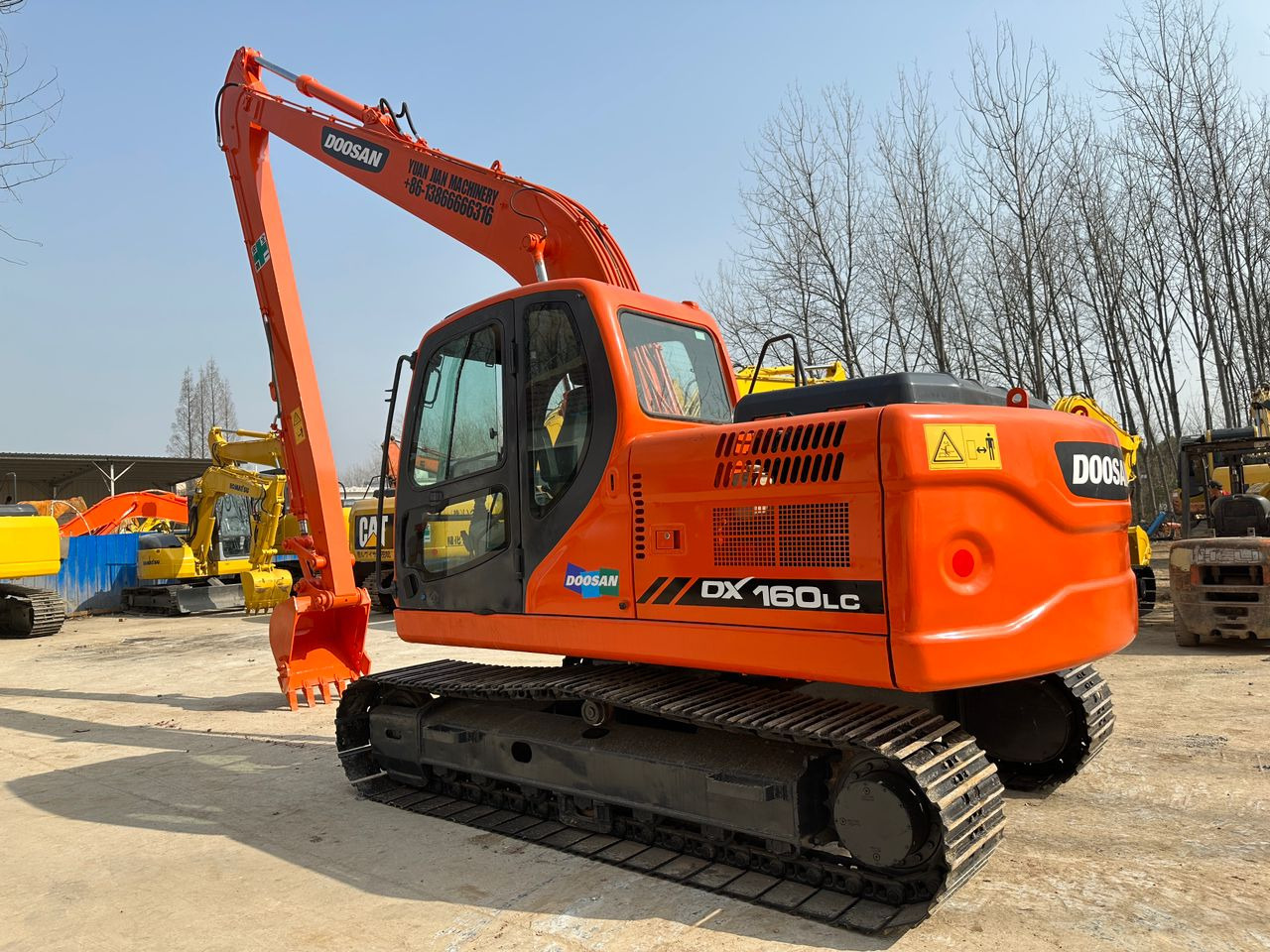 DOOSAN DX160LC Excavator Extended Arm Click Here for Discount - Baumaschine: das Bild 1 DOOSAN DX160LC Excavator Extended Arm Click Here for Discount - Baumaschine: das Bild 1