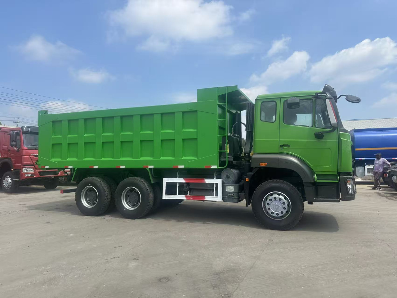 HOWO Haohan 6✖4 Dump Truck Green - Kipper: das Bild 3 HOWO Haohan 6✖4 Dump Truck Green - Kipper: das Bild 3
