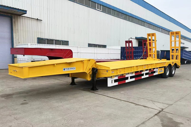TITAN 2 Axle Low Bed Trailer for Sale in Guyana - Tieflader Auflieger: das Bild 1 TITAN 2 Axle Low Bed Trailer for Sale in Guyana - Tieflader Auflieger: das Bild 1