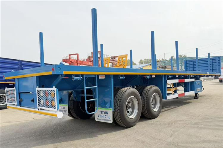 TITAN 2 Axle Wood Log Trailer Flatbed Trailer for Sale In Zimbabwe - Holzauflieger: das Bild 1 TITAN 2 Axle Wood Log Trailer Flatbed Trailer for Sale In Zimbabwe - Holzauflieger: das Bild 1