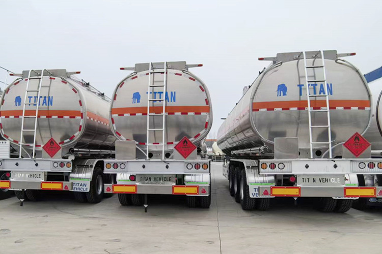 TITAN 3 Axle 42000liter Aluminum Tanker Trailer for Sale in Mali - Tankauflieger: das Bild 2 TITAN 3 Axle 42000liter Aluminum Tanker Trailer for Sale in Mali - Tankauflieger: das Bild 2