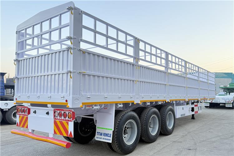 TITAN 80 Ton Fence Cargo Trailer for Sale In Mali - Tiertransporter Auflieger: das Bild 1 TITAN 80 Ton Fence Cargo Trailer for Sale In Mali - Tiertransporter Auflieger: das Bild 1