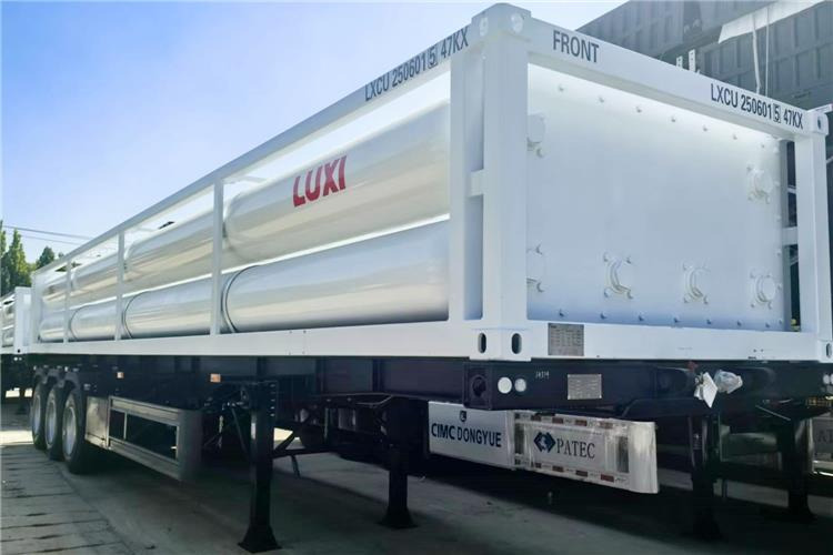 TITAN CNG Tanker Trailer for Sale In Taiwan - Tankauflieger: das Bild 2 TITAN CNG Tanker Trailer for Sale In Taiwan - Tankauflieger: das Bild 2