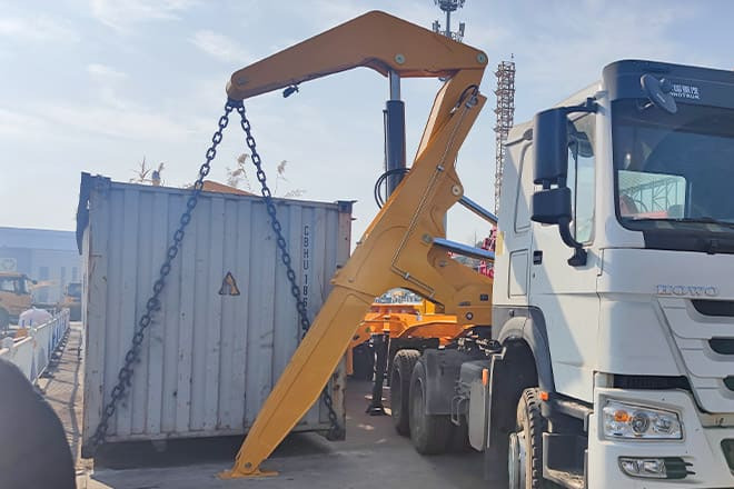 XCMG 40T Container Side Lift Trailer for Sale in Nigeria - Container/ Wechselfahrgestell Auflieger: das Bild 5 XCMG 40T Container Side Lift Trailer for Sale in Nigeria - Container/ Wechselfahrgestell Auflieger: das Bild 5