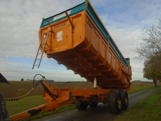 Rolland TURBO 160 - Kipper Anhänger: das Bild 5 Rolland TURBO 160 - Kipper Anhänger: das Bild 5