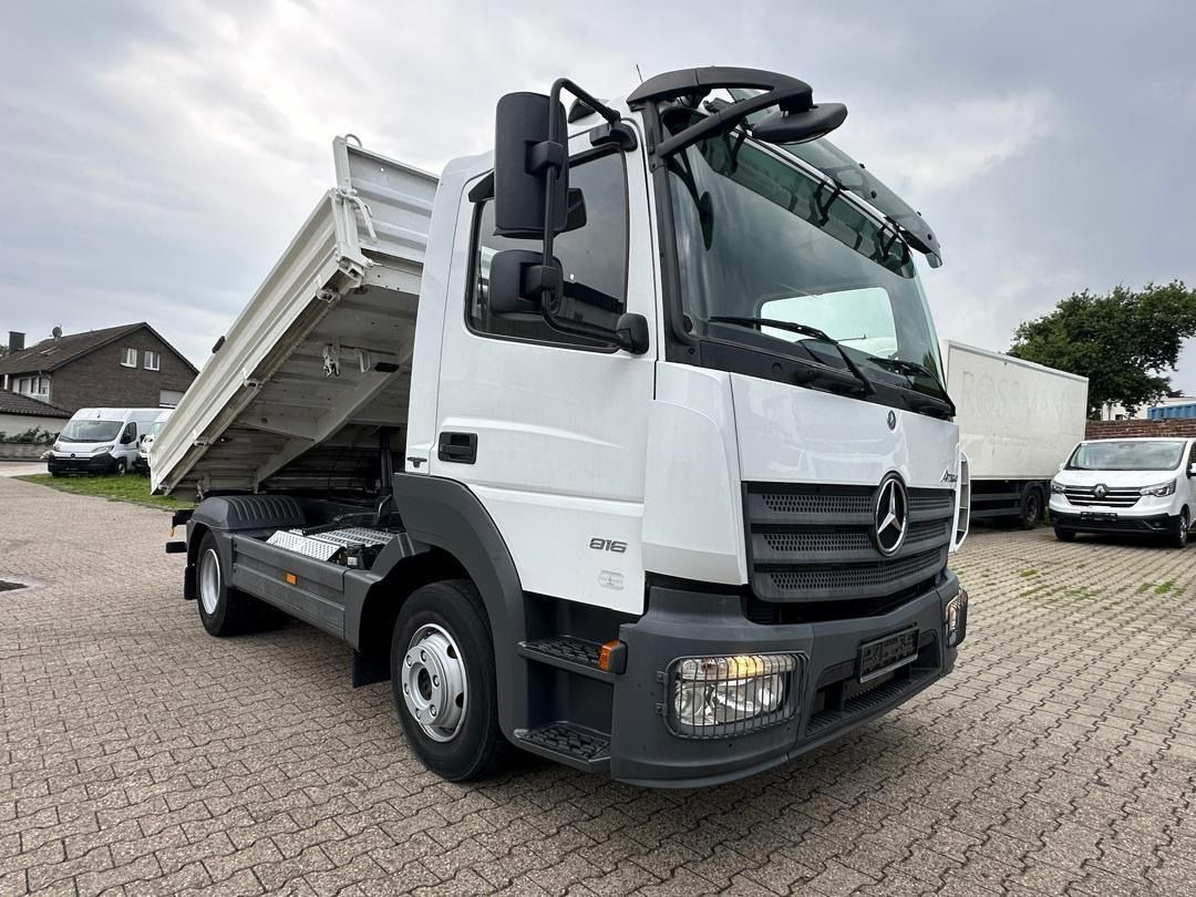 Mercedes-Benz Atego 818 Dreiseitenkipp Vermietung möglich - Kipper, Autokran: das Bild 1 Mercedes-Benz Atego 818 Dreiseitenkipp Vermietung möglich - Kipper, Autokran: das Bild 1