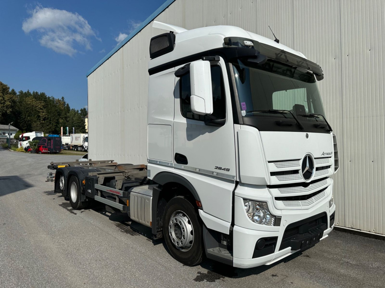 Mercedes-Benz Actros 2545 2T LBW - Containerwagen/ Wechselfahrgestell LKW: das Bild 2 Mercedes-Benz Actros 2545 2T LBW - Containerwagen/ Wechselfahrgestell LKW: das Bild 2
