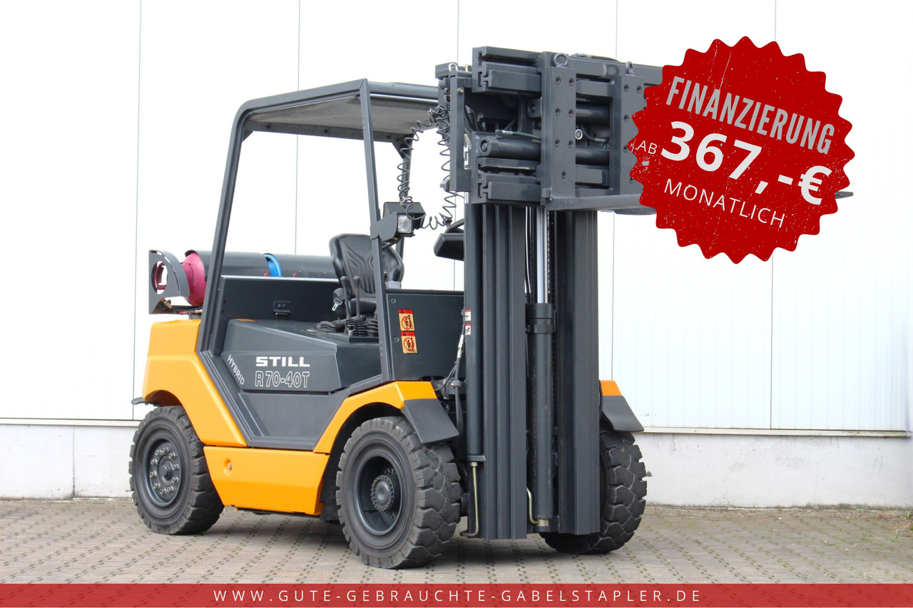 STILL R70-40T Gas Triplex 4t Klammergabel - Treibgasstapler: das Bild 1 STILL R70-40T Gas Triplex 4t Klammergabel - Treibgasstapler: das Bild 1