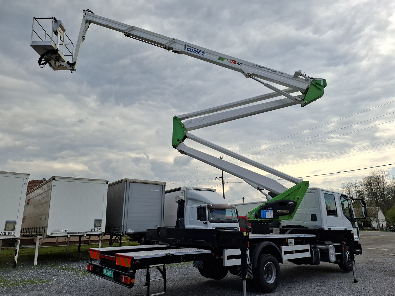 LKW mit Arbeitsbühne IVECO Eurocargo ML120EL18  Comet 31-17 HQ: das Bild 33
