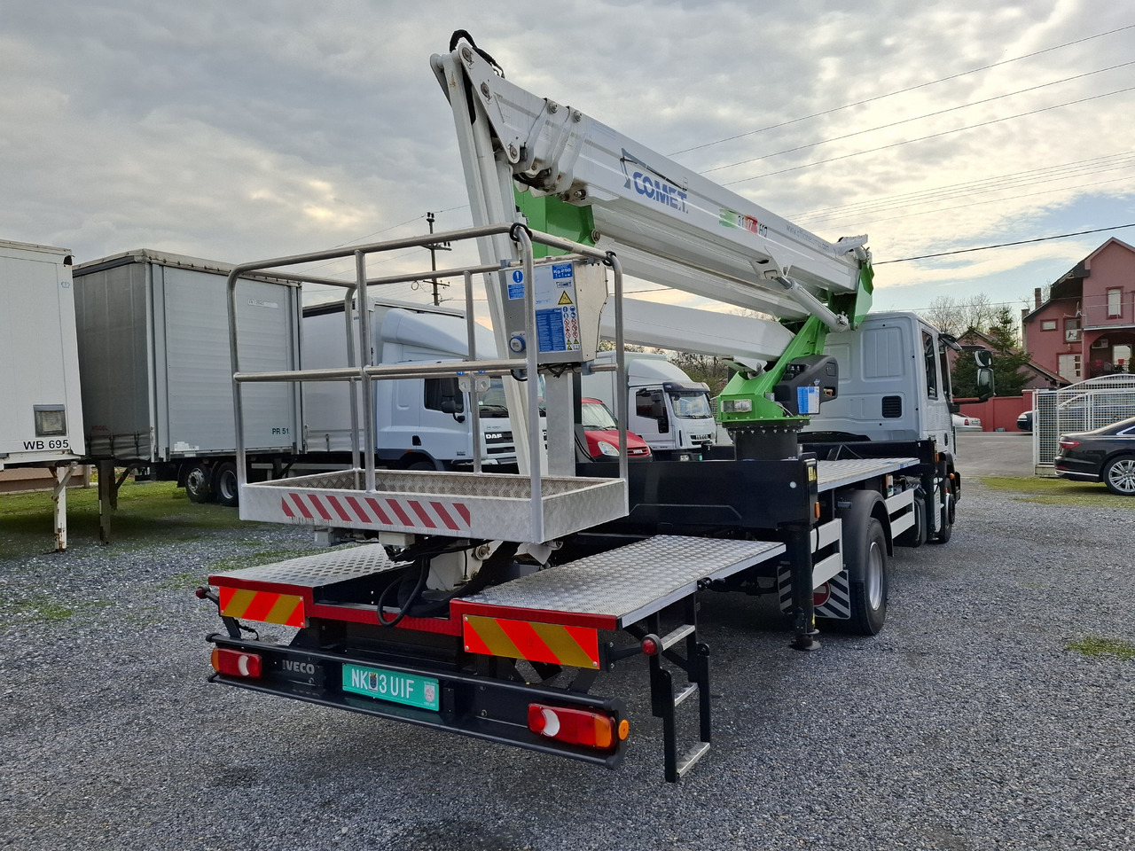 LKW mit Arbeitsbühne IVECO Eurocargo ML120EL18  Comet 31-17 HQ: das Bild 50
