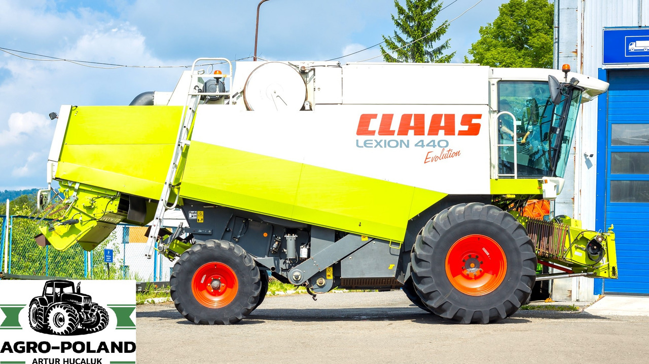 CLAAS LEXION 440 EVOLUTION - 2003 ROK + CLAAS C 540 SKŁADANY - 2007 ROK - Mähdrescher: das Bild 4 CLAAS LEXION 440 EVOLUTION - 2003 ROK + CLAAS C 540 SKŁADANY - 2007 ROK - Mähdrescher: das Bild 4