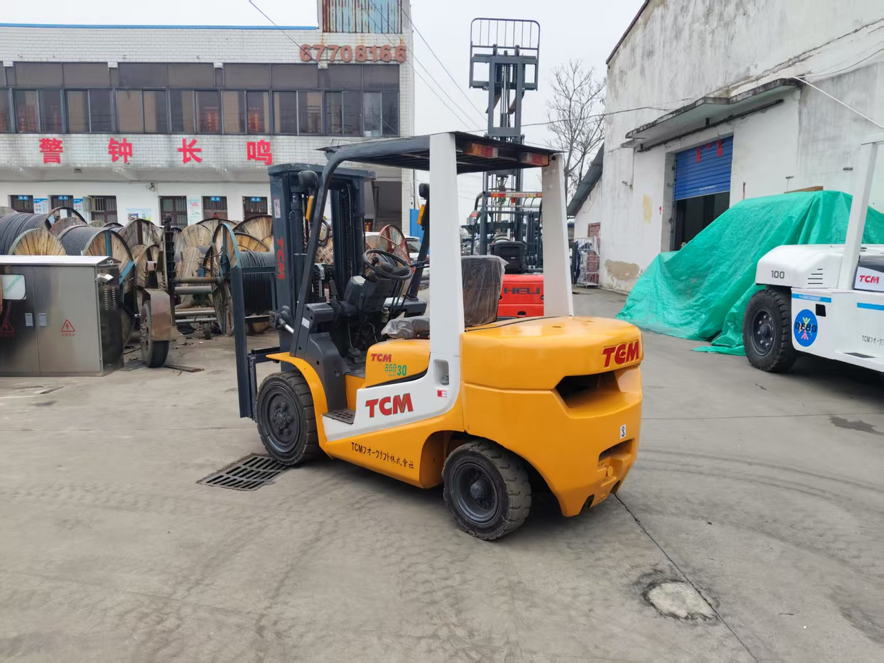 TCM FD30 Japan brand used 3 ton 4.5m diesel forklift Customizable mast clamps - Dieselstapler: das Bild 4 TCM FD30 Japan brand used 3 ton 4.5m diesel forklift Customizable mast clamps - Dieselstapler: das Bild 4
