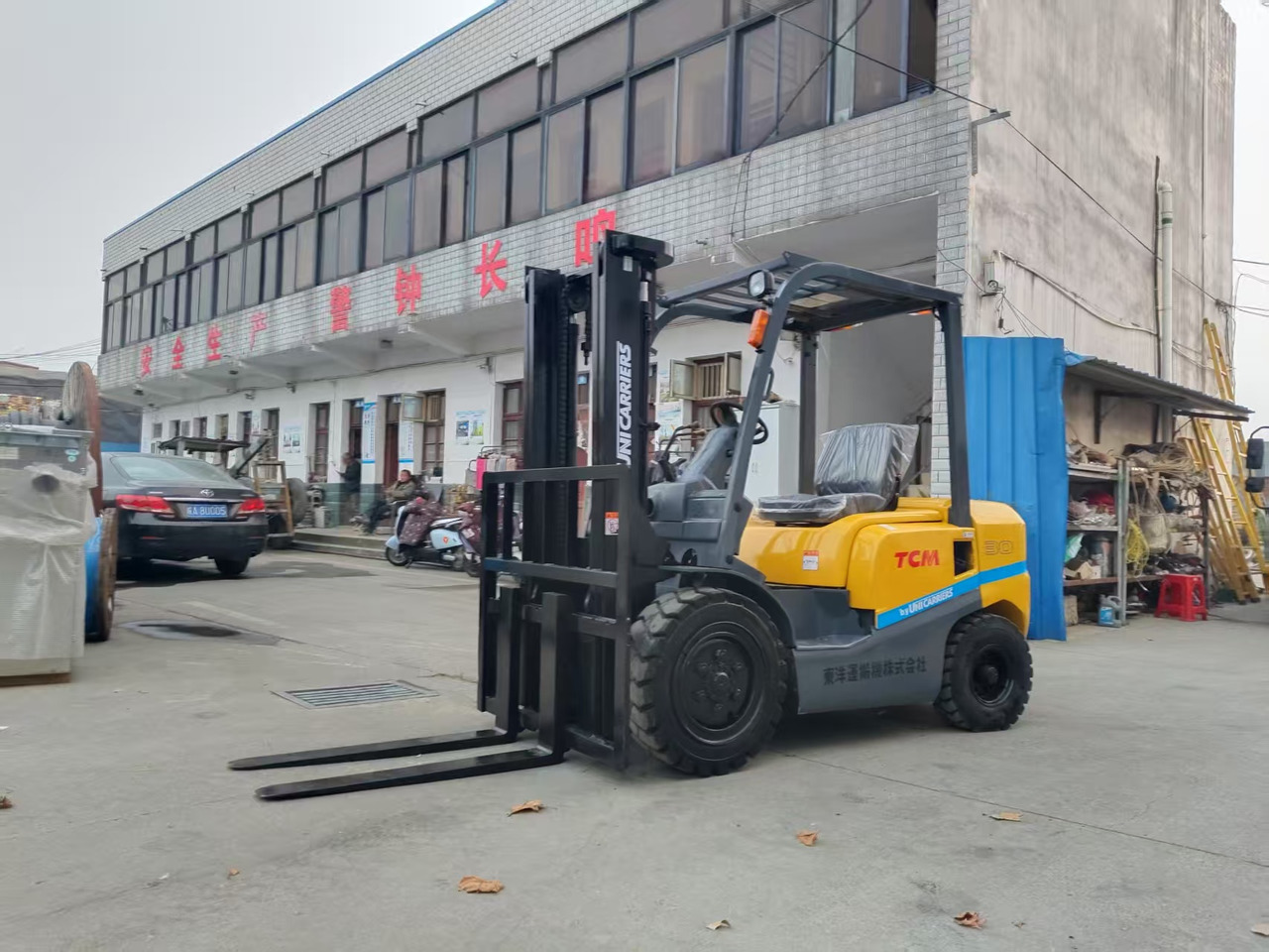 TCM FD30 Japan brand used 3 ton diesel forklift Customizable mast clamps - Leasing TCM FD30 Japan brand used 3 ton diesel forklift Customizable mast clamps: das Bild 6