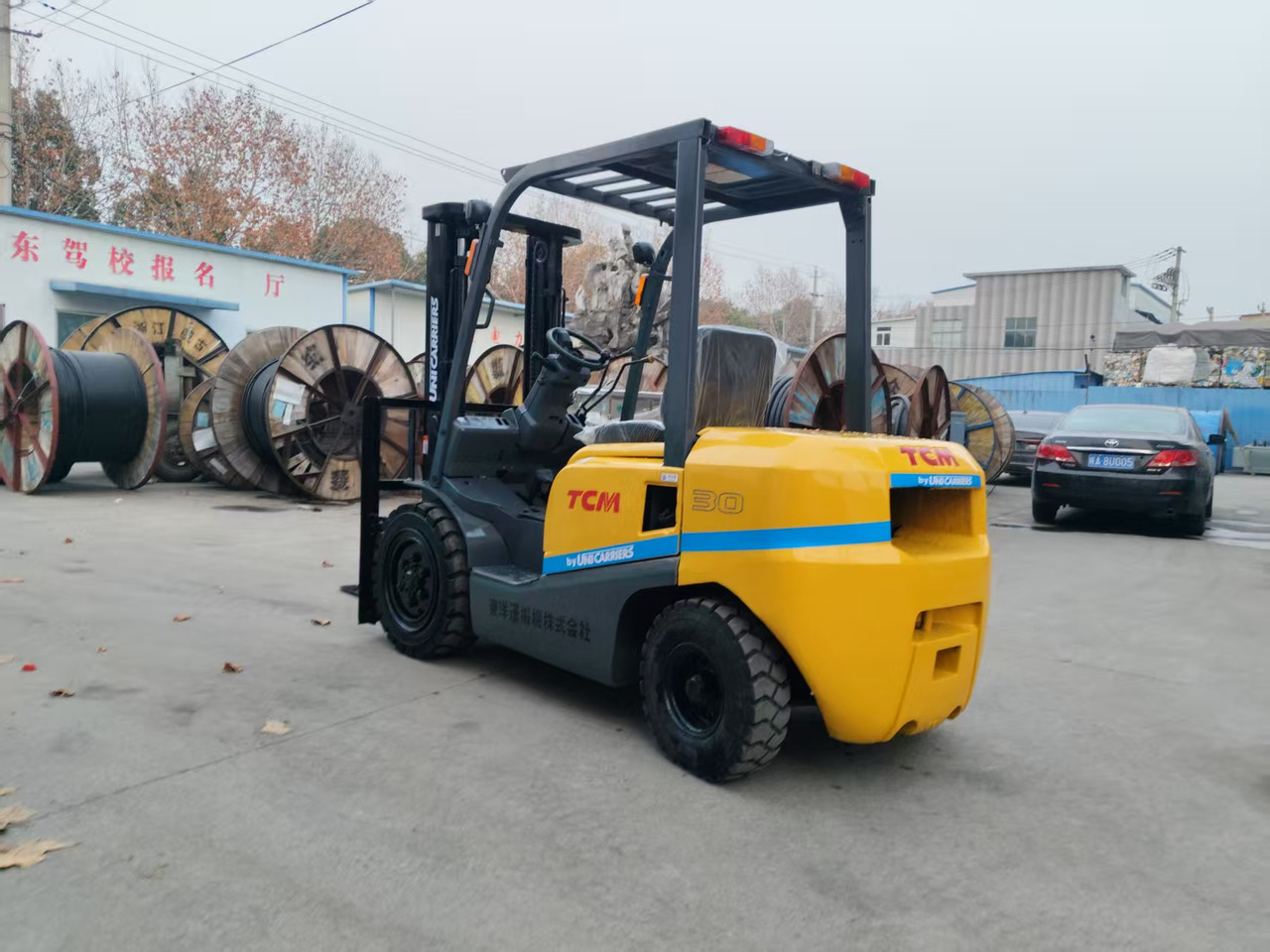 TCM FD30 Japan brand used 3 ton diesel forklift Customizable mast clamps - Leasing TCM FD30 Japan brand used 3 ton diesel forklift Customizable mast clamps: das Bild 7