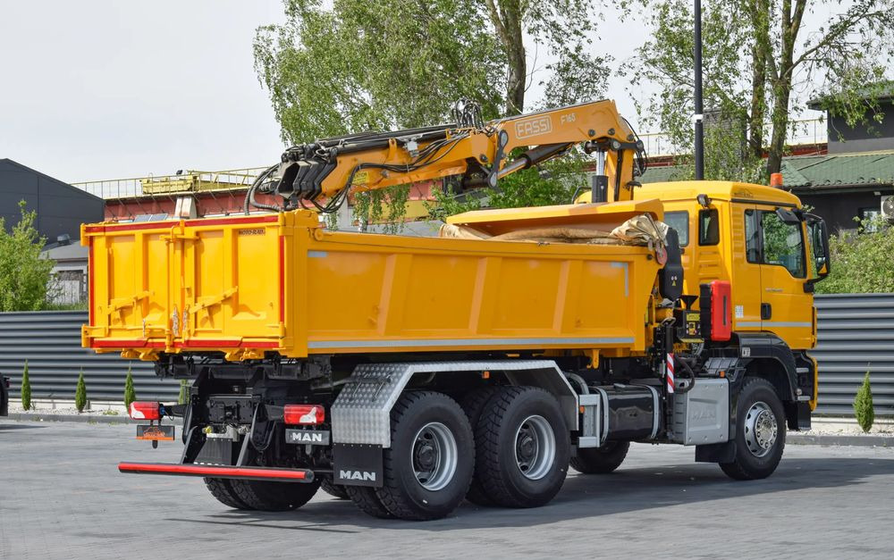 MAN TGS 26.400 / 6x4 / EURO 6 / UDT / HDS FASSI 165 / WYSUW x3 / ROTATOR / CHWYTAK / STEROWANIE RADIOWE / WZMOCNIONA RAMA / WYWROTKA / HYDROBURTA / AUTOMAT / 2017 / NOWE OPONY - 100% / NISKI PRZEBIEG - Kipper, Autokran: das Bild 5 MAN TGS 26.400 / 6x4 / EURO 6 / UDT / HDS FASSI 165 / WYSUW x3 / ROTATOR / CHWYTAK / STEROWANIE RADIOWE / WZMOCNIONA RAMA / WYWROTKA / HYDROBURTA / AUTOMAT / 2017 / NOWE OPONY - 100% / NISKI PRZEBIEG - Kipper, Autokran: das Bild 5