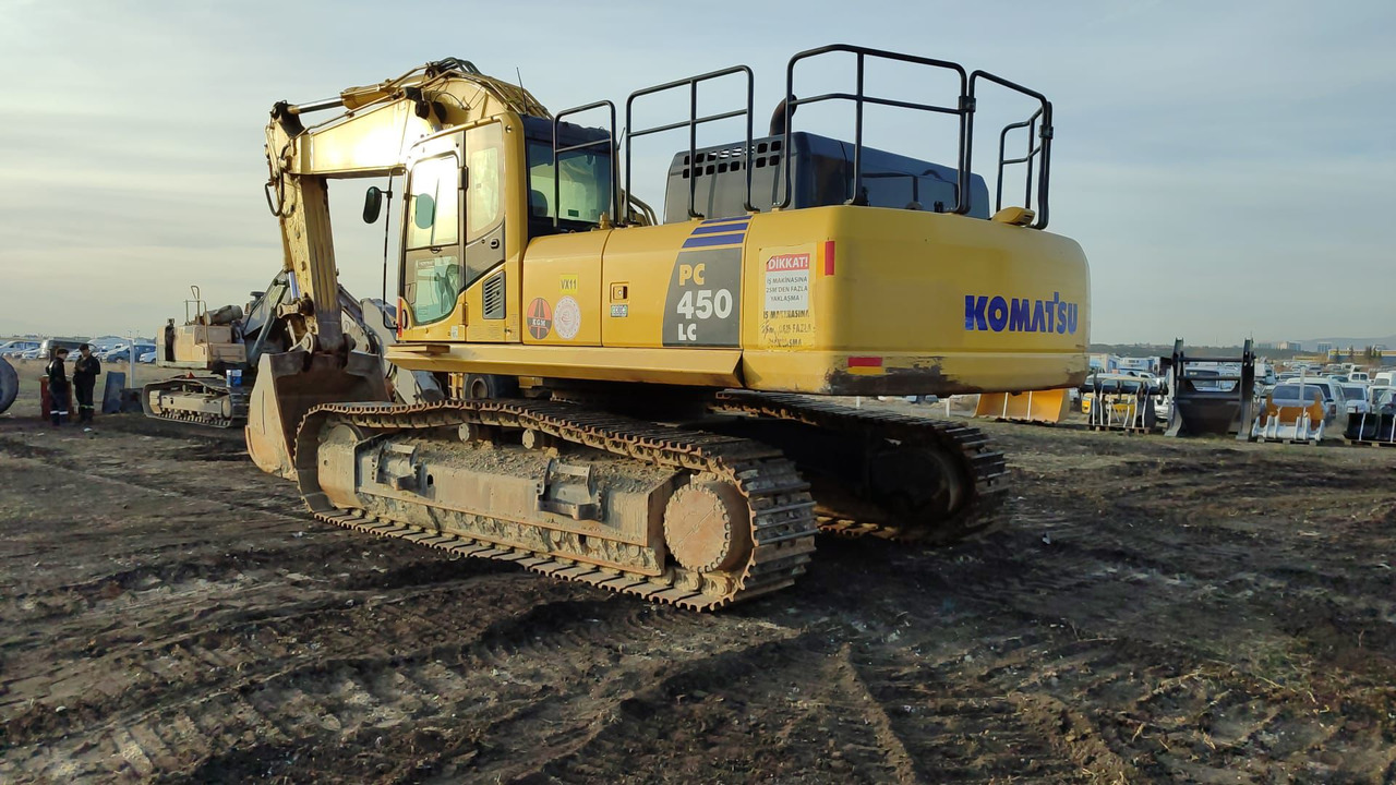 KOMATSU PC450 - Kettenbagger: das Bild 1 KOMATSU PC450 - Kettenbagger: das Bild 1