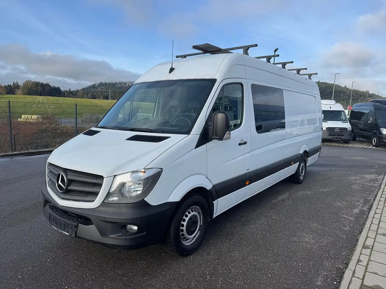Mercedes-Benz Sprinter 319 CDI Maxi Lang XXL Extralang Mixto - Kastenwagen, Transporter mit Doppelkabine: das Bild 1 Mercedes-Benz Sprinter 319 CDI Maxi Lang XXL Extralang Mixto - Kastenwagen, Transporter mit Doppelkabine: das Bild 1